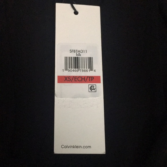 Calvin Klein Gathered V-Neck Sleeveless Top new with Tag Size XS. - Picture 3 of 3